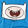 Adventure Time Finn Head Adult T-Shirt - 2 of 4
