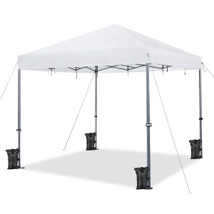 Yaheetech Pop-up Canopy Tent 12'X12' for Home Backyard Parties - 1 of 4