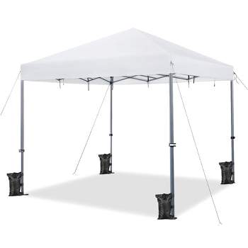 Yaheetech Pop-up Canopy Tent 12'X12' for Home Backyard Parties