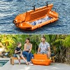 Cuddy Floating Cooler and Dry Storage Vessel - 40QT - Amphibious Hard Shell Design - 4 of 4