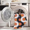 HomeStock Outdoor Washable Jupiter Orange & Pink 3' X 5', Machine Woven with Printed Designs, Coastal - 4 of 4