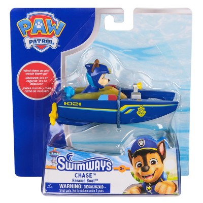 PAW Patrol Rescue Boats Chase Splash Toys