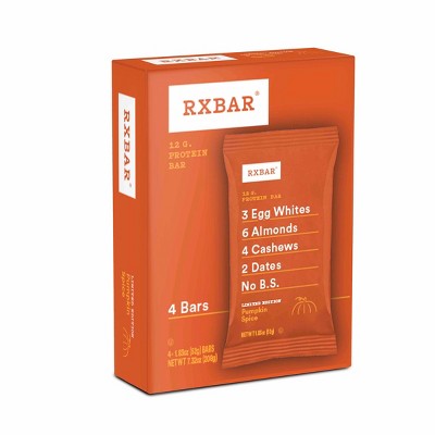 RXBAR Pumpkin Spice Protein Bars - 4ct