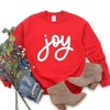 Simply Sage Market Women's Graphic Sweatshirt Joy Bold Cursive - 3 of 4