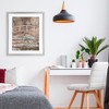 Stupell Industries Peach Impressionist Bridge Framed Print Under Glass Art, Gray, 17" x 21" - 3 of 4
