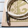 Courtyard CY3040 Power Loomed Indoor/Outdoor Area Rug  - Safavieh - 2 of 2