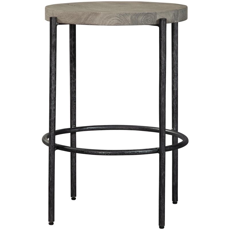 Hekman 24929 Counter Stool/Forged Legs Bedford Gray, 3 of 5