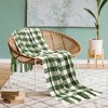PiccoCasa Chenille Couch Sofa Chair Bed Living Room Throw Blankets with Fringe Tassel Lightweight 1 Pc - 2 of 4