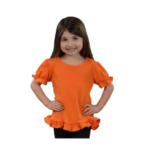 MONAG Toddler Short Sleeve Ruffle Tee - 1 of 4