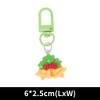 Unique Bargains Christmas Keychain Lobster Clasp Alloy Resin 2.36"x0.98" 1 Pc - 2 of 3