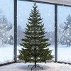 Whisen 9FT Artificial Sparse Christmas Tree with Steel Stand and 4306 Tips - Green - 2 of 4