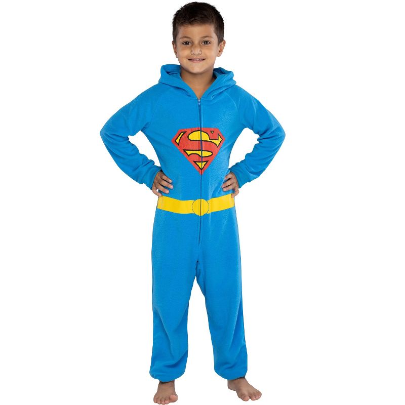 DC Comics Justice League Superhero Matching Family Costume Pajamas Union Suit, 2 of 5