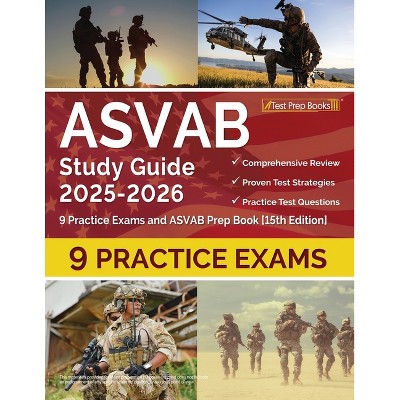 ASVAB Study Guide 2025-2026 - by  Lydia Morrison (Paperback)