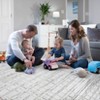 Area Rug for Living Room, Modern Plaid Rugs, Non-Slip Jute Backing, Indoor Floor Carpet - 2 of 4