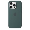 Apple iPhone 16 Pro Silicone Case with MagSafe - Lake Green - 3 of 4