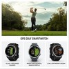 Garmin Approach S44 GPS Golf Smartwatch, Silver Aluminum Bezel + 2 YR Warranty Bundle - 3 of 4
