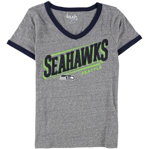 Touch by G-III Womens Seattle Seahawks Sequin Embellished T-Shirt - 1 of 2
