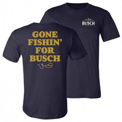 Mens Busch Gone Fishing T-Shirt