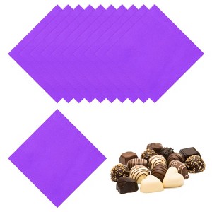 Unique Bargains Aluminum Foil Candy Chocolate Packaging Wrappers 100 Pcs - 1 of 4