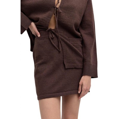 Women's Knit Sweater Skirt - MOD REF