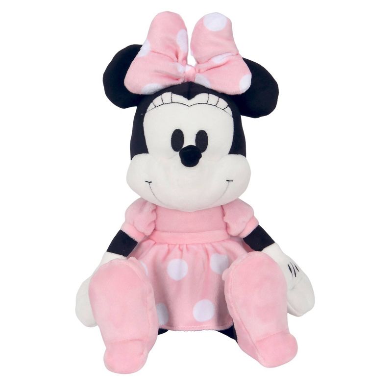Lambs &#38; Ivy Disney Baby Minnie Mouse Plush Stuffed Animal Toy, 1 of 5