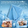 Kritter Planet Waterproof Cooling Blanket for Dogs, Reversible Leak-Proof Couch Bed Cover, Furniture Protector, Washable Comfortable Pet Blanket - 2 of 4