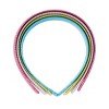 scünci Kids Thin Sparkle  Woven Headbands - Assorted  Brights - 4pcs - 3 of 4