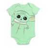 Star Wars The Child Baby Cosplay Bodysuit and Hat Set Newborn to Infant - 2 of 4
