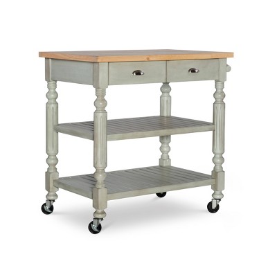 Barker Kitchen Cart and Islands - Linon