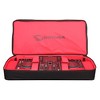 Odyssey Red Series BRLDIGITAL3XL Triple Large DJ Controller Mixer Media Player Storage Bag, Black and Red - 4 of 4