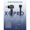 Bob and Brad X6 Pro Massage Gun Deep Tissue Percussion with Metal Head Therapy Professional Muscle Massage Gun for Athletes, Massager for Pain Relief - 3 of 4
