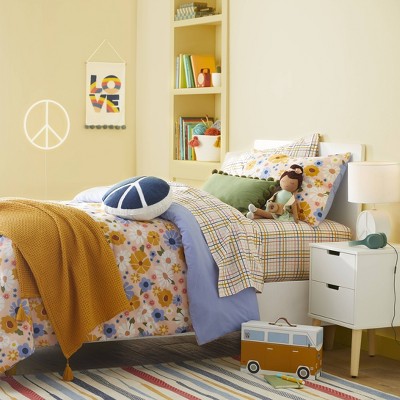 Floral Garden Kids' Comforter Set - Pillowfort™ : Target