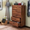 NicBex Double Dresser for Bedroom,Chest of Drawers with Metal Handles,Modren Freestanding Dresser,Storage Dressers for Bedroom - 2 of 4