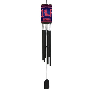 NCAA Wind Chime, #1 Fan with Team Logo - Mississippi State - 1 of 2