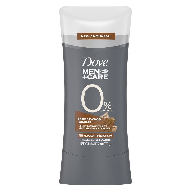 Dove Men+Care 0% Aluminum Deodorant Stick Sandalwood &#38; Orange - 2.6oz, 3 of 8