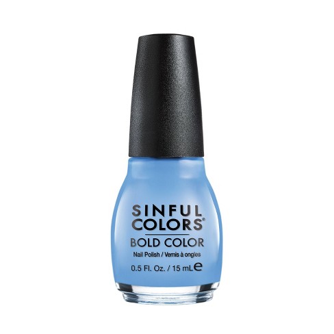 Sinful Colors Bold Color Nail Polish - Sail La Vie Blue  Fl Oz : Target
