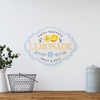 Northlight Metal "Fresh Squeezed Lemonade" Sign Spring Wall Decor - 15.25" - Yellow and Blue - 2 of 4