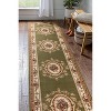 Well Woven Pastoral Medallion French European Floral Formal Traditional Modern Classic Thick Soft Area Rug - 2 of 4