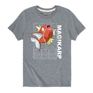 Boys' - Pokémon - Magikarp Water Type Short Sleeve Graphic T-Shirt - 1 of 4