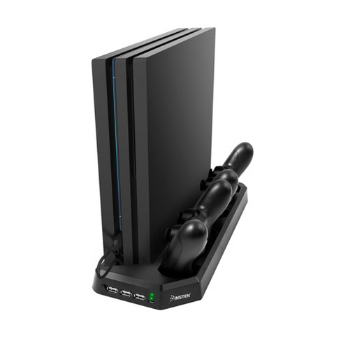 Insten Dual Controller Charging Station Stand With Cooling Fans Compatible With Sony Ps4 Pro Target