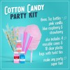 Cotton Candy Party Kit - Pink Vanilla, Blue Raspberry, Strawberry Flossing Sugars (7 oz. each) with Reusable Cones and Twist Ties - 2 of 4