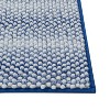 LunaLulinlk Textured Blue 15PC Shower Curtain & Rug Bath Set, 70 x 72, Royal Blue - 2 of 4
