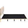 Streamdale Queen Size Upholstered Bed With Sensor Light And Headboard, Floating Velvet Platform Bed - 4 of 4