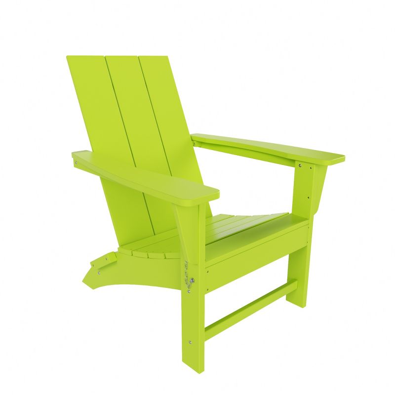 WestinTrends Ashore Modern Outdoor Patio Folding Adirondack Chair, 3 of 6