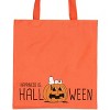 Intimo Peanuts Snoopy Happiness Is Halloween Tote Bag Single Compartment Utility Medium Orange - 2 of 4