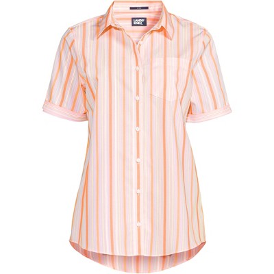 crisp peach multi stripe