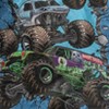 Jay Franco Kids Monster Jam 2 Piece Set Indoor Sleeping Bag for School and Sleepovers - 2 of 4