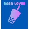 Bobadorable Boba Lover Adult Long Sleeve Hoodie - 2 of 2
