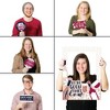 Big Dot of Happiness But First, Wine - Wine Tasting Party Selfie Photo Booth Picture Frame and Props - Printed on Sturdy Material - 2 of 4