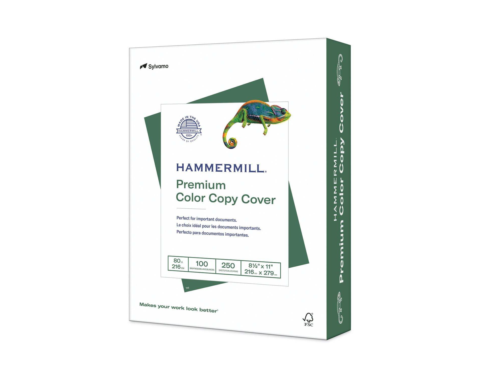 Hammermill Premium Color 8.5" x 11" 80 lbs Copy Paper (HAM120023): White Printer Sheet